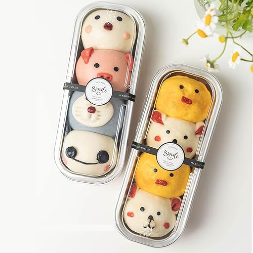 Miniatura 4 de 40 mini moldes para pan en forma de corazón con tapas, mini moldes para pasteles con tapas, moldes para magdalenas, tazas desechables para hornear