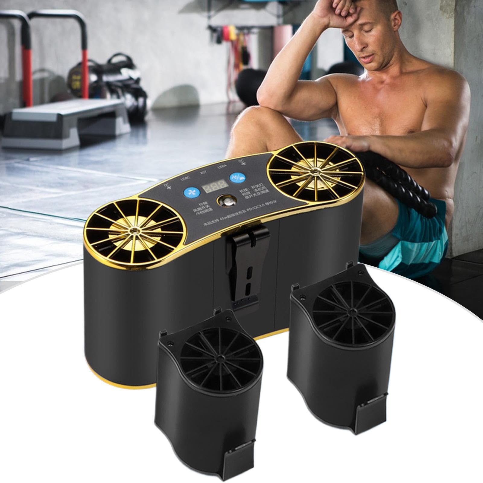 Ventilador de Cintura Enfriador Personal Recargable USB