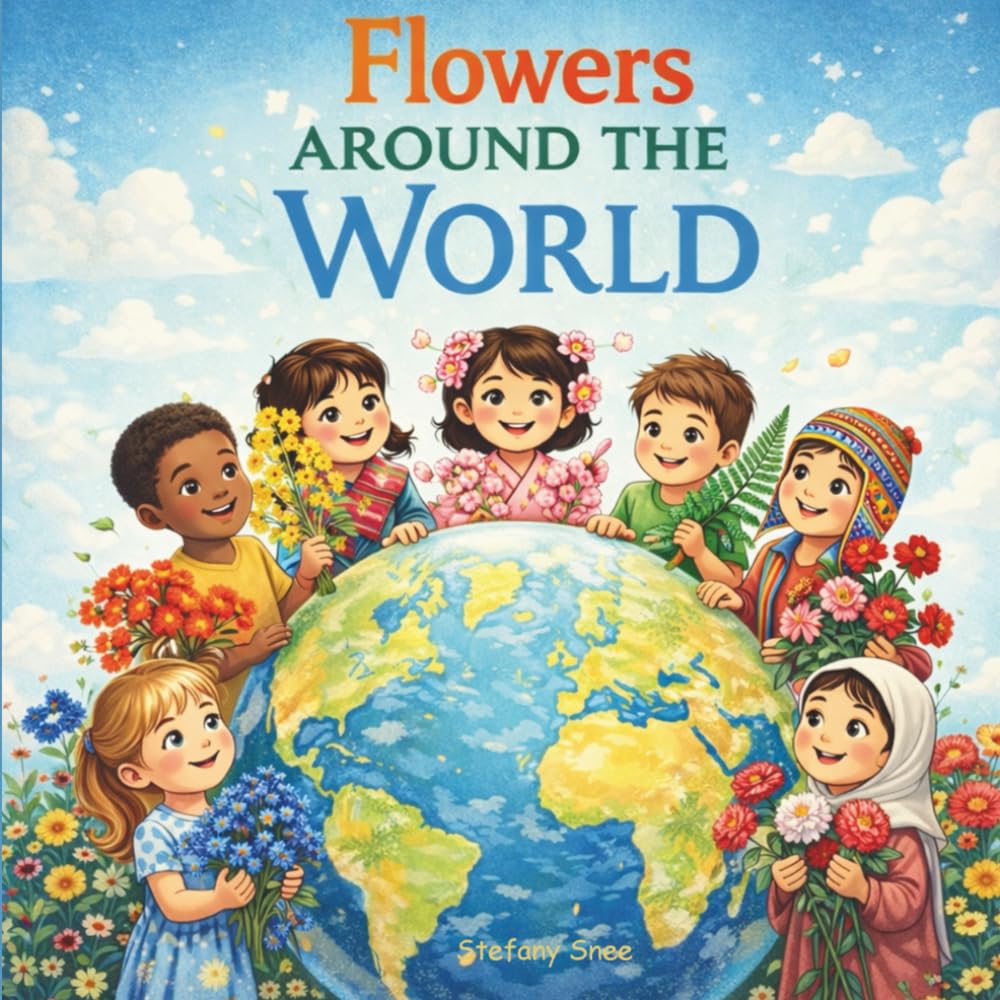 Flowers Around the World: Discover Magical Stories & Secrets of Blossoms from Every Corner of the Globe