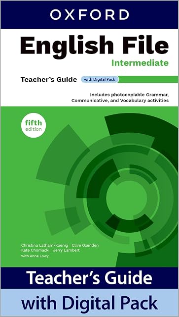 Portada de English File 5th Edition B1. Teacher's Guide + Digital MultiPack