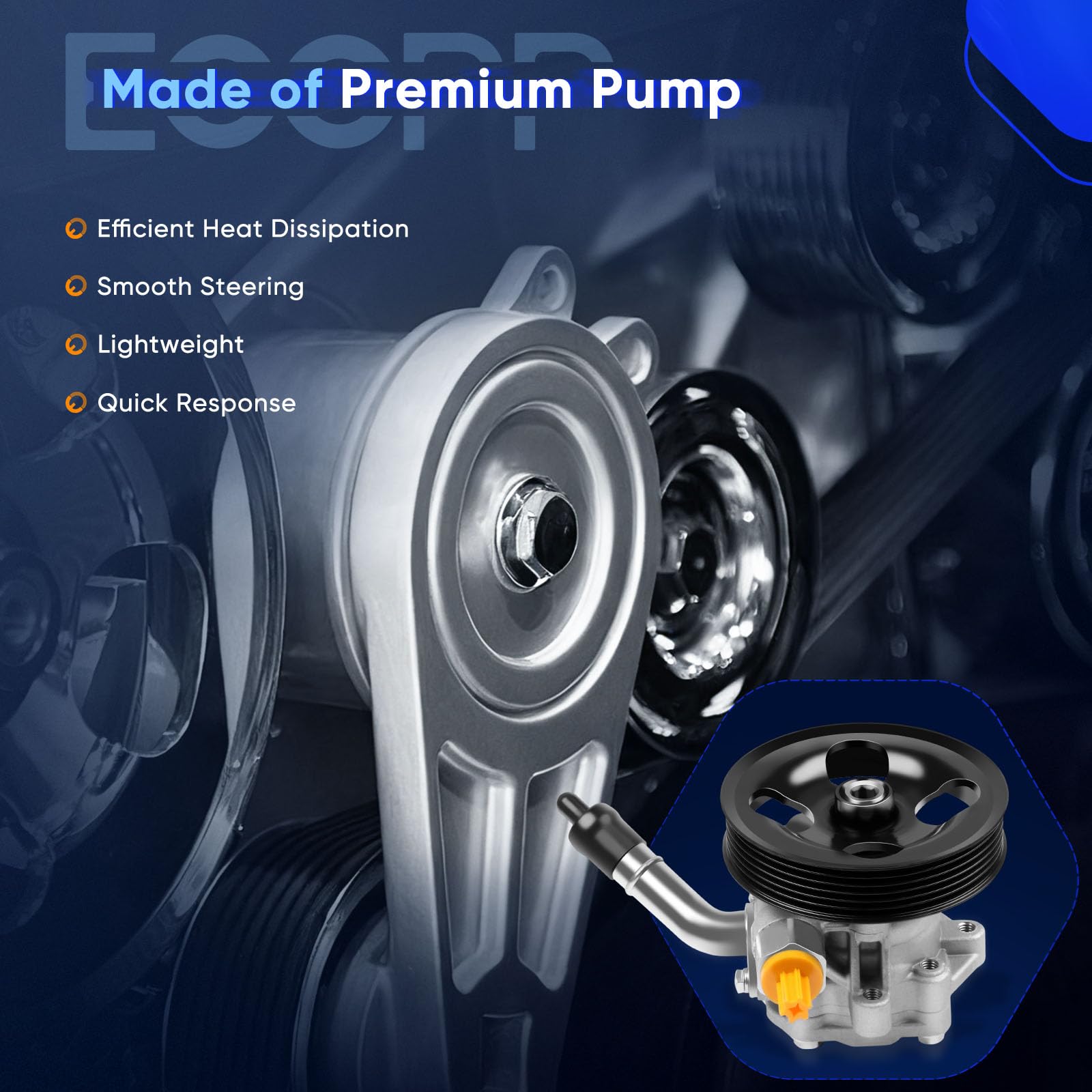 Amazon.com: ECCPP Power Steering Pump fit for Jeep Wrangler 2012
