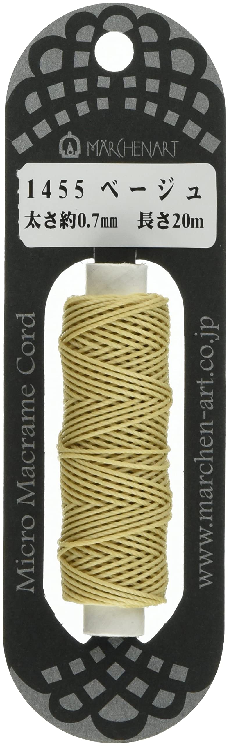 Märchen-Kunst -Mikrocode Macrame 1455- beżowy