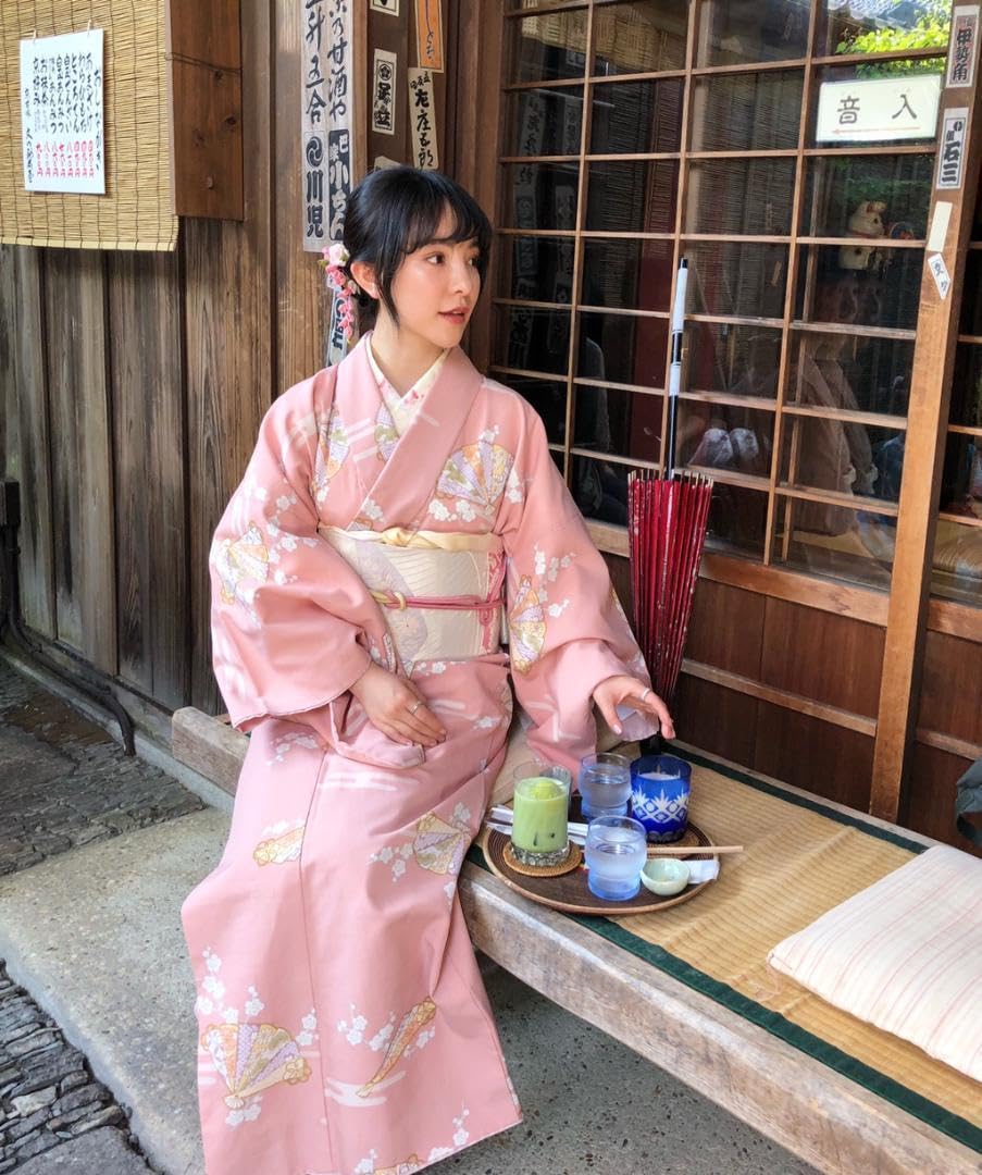 花柄浴衣セット（フリーサイズ）arin♤ 花柄浴衣セット（フリーサイズ）arin♤様専用