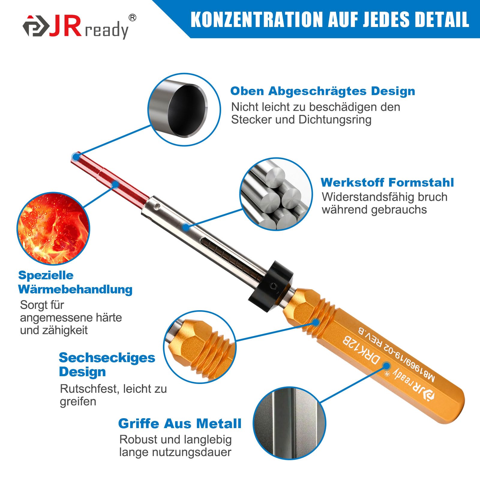 JRready ST5142 Zestaw 6-częściowy do montażu i demontażu styków M81969