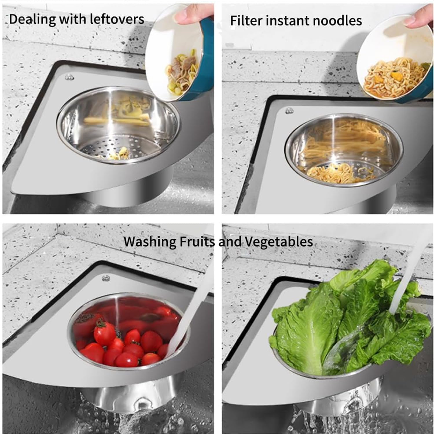 PDTO Crépine d'évier de Cuisine avec poignée Filtre de vidange d'évier en Acier Inoxydable récupérateur de Nourriture acheter à prix bas - livraison gratuite, avis réels avec des photos PDTO Crépine d'évier de Cuisine avec poignée Filtre de vidange d'évier en Acier Inoxydable récupérateur de Nourriture acheter à prix bas - livraison gratuite, avis réels avec des photos