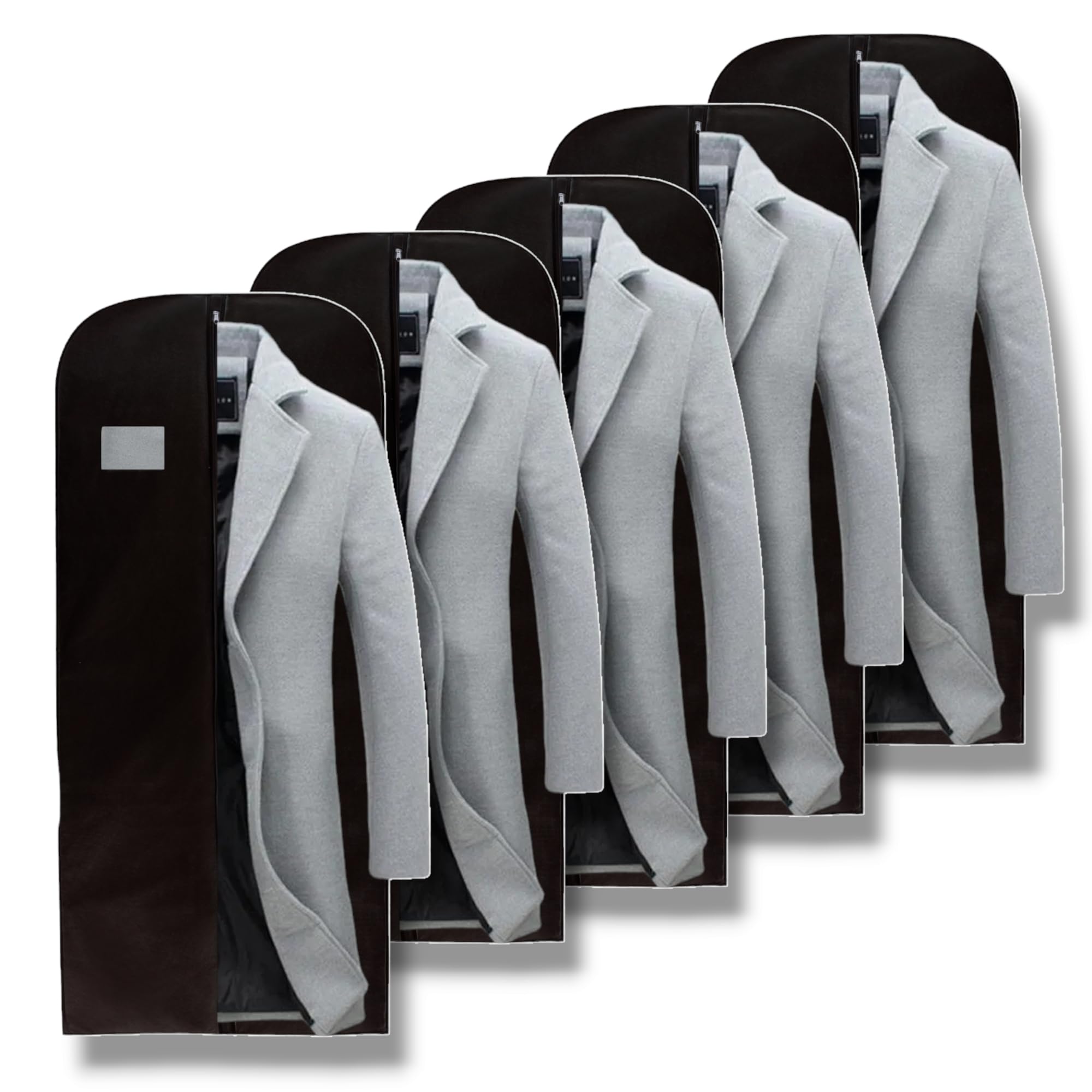 Anzugtaschen zur Aufbewahrung im Schrank, Taschen für Blazer, Lederjacke, Kleidersäcke zum Aufhängen von Kleidung, Kleidersäcke für Reisen, 