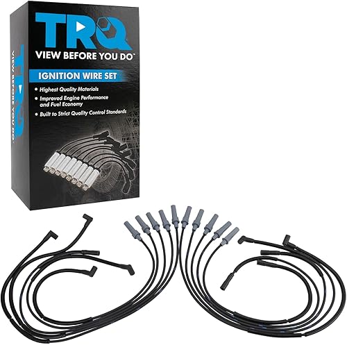 Miniatura 24 de TRQ Juego de cables de bujía de encendido del motor compatible con Hyundai Tucson Kia Sportage 2.7L Nrew