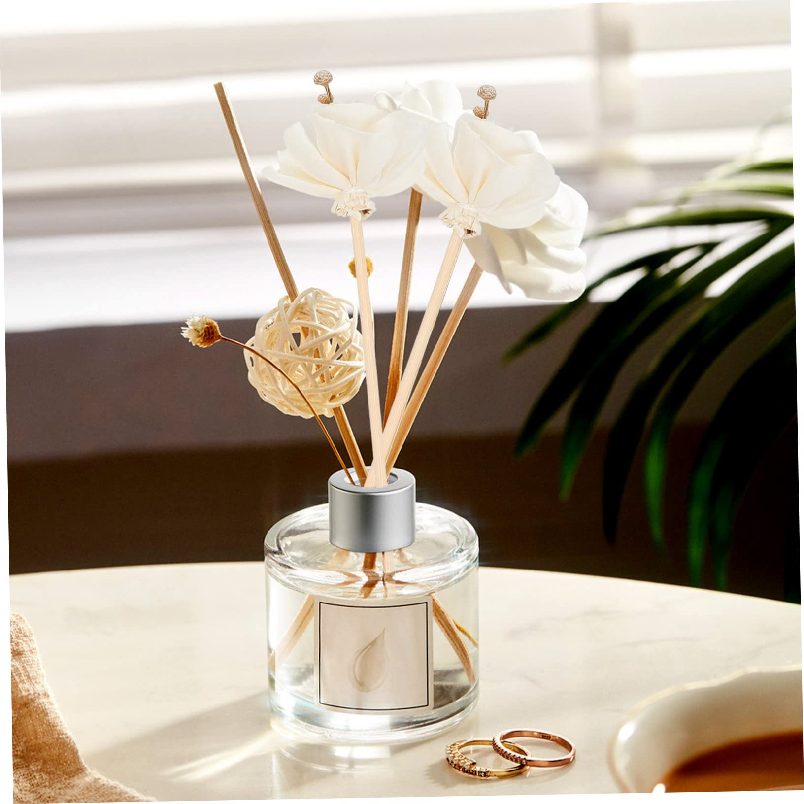 STOBAZA 25stücke Blumen-duftdiffusor-stäbchen Rattan Sticks Für Raumduft Dekorative Duftstäbchen Zur Luftauffrischung Für Wohnzimmer Küche Bad Büro Und Mehr