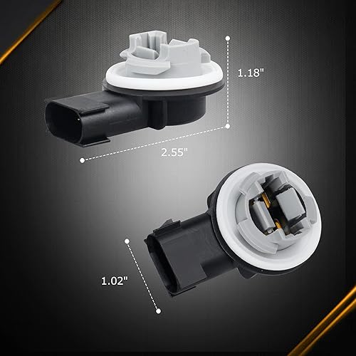 Miniatura 4 de HERCOO Señal de giro de la luz trasera, luces de la lámpara trasera, arnés de cableado, soporte de conectores de enchufe compatible con Dodge Ram