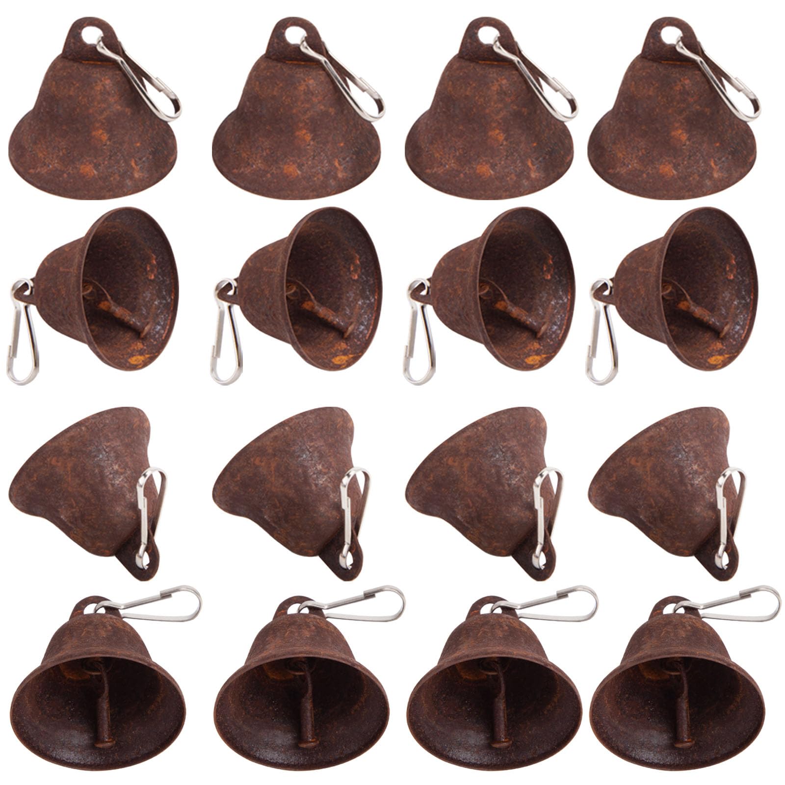 Amazon.com: MCPINKY Rusty Craft Bells, 34PCS Rusted Vintage Bells