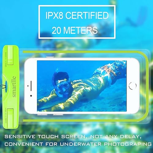 Miniatura 5 de Bolsa impermeable para teléfono, funda universal impermeable para teléfono, bolsa seca para la playa al aire libre para iPhone 15 14 13 12 11 Pro