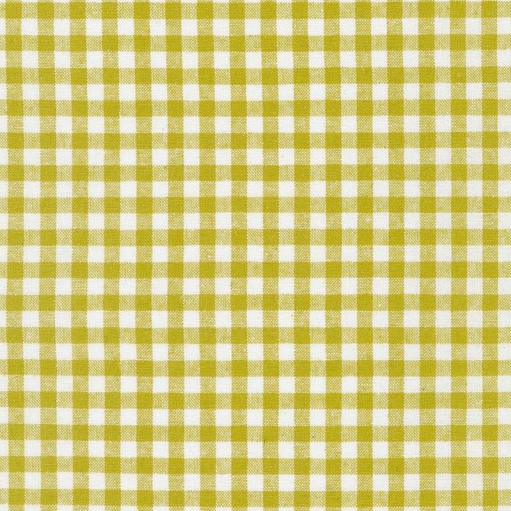 Robert Kaufman Fabrics Essex Yarn Dyed Classic Wovens Gingham Check Mustard