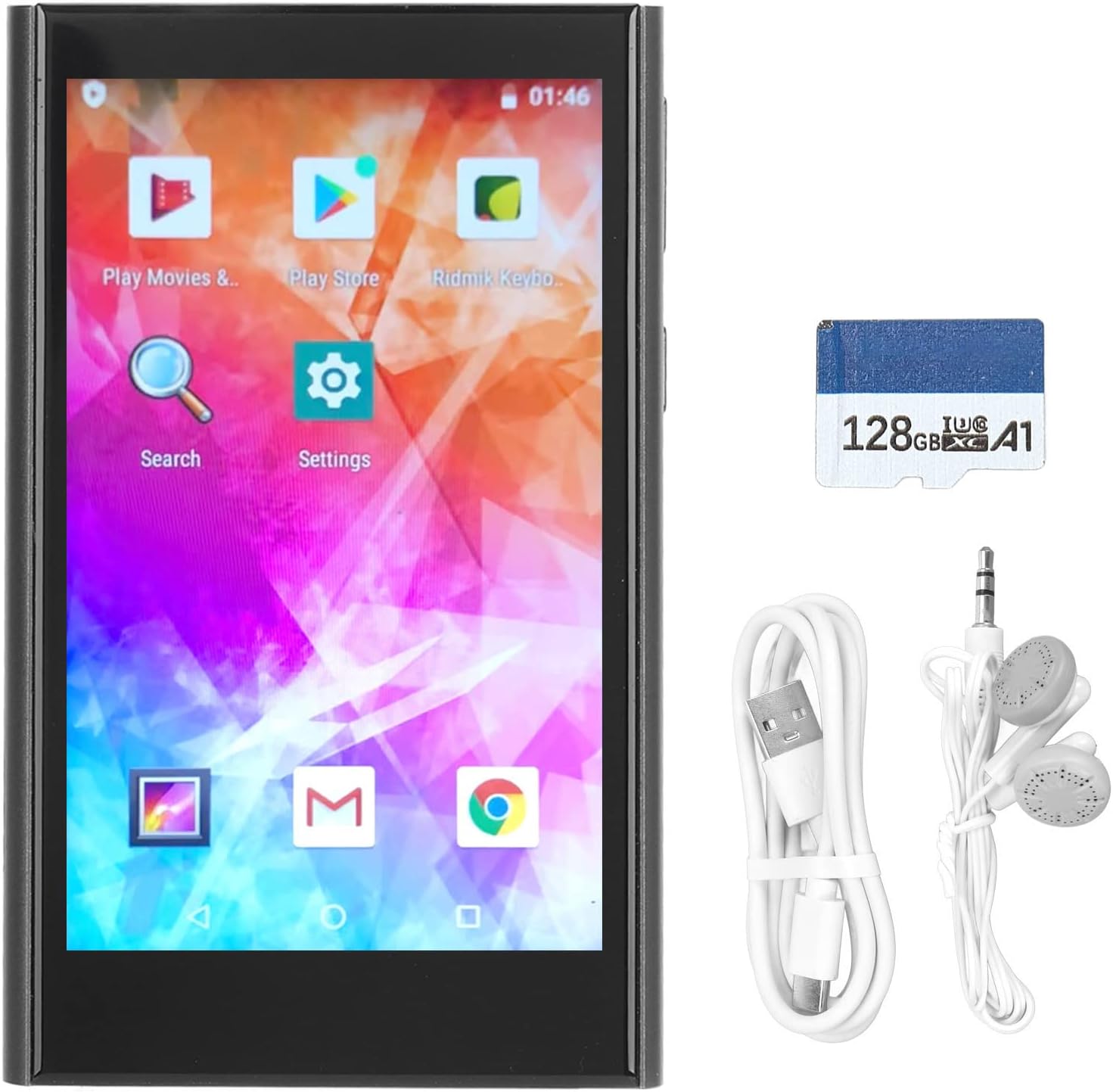 MP4 Player with Bluetooth and WiFi, 4 Inch Full Touch
