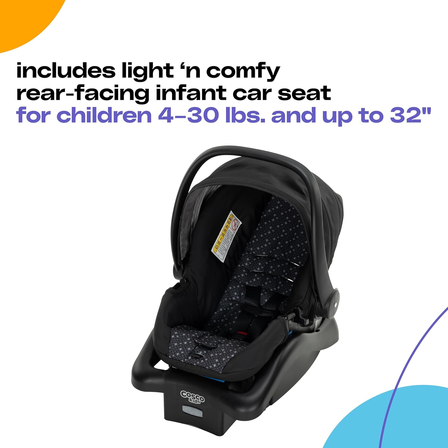 Cosco Kids Simple Stroll Travel System, Brickwork