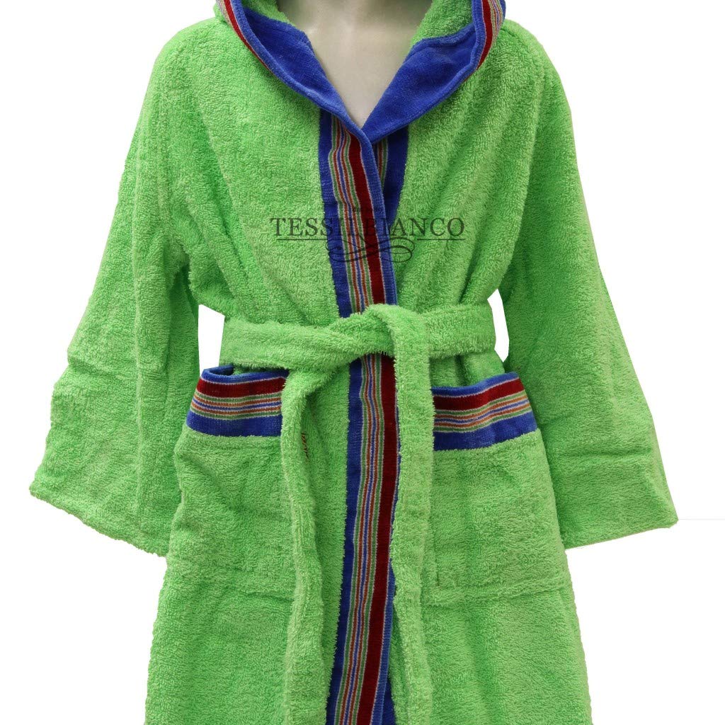 Accappatoio Junior Gabel Pongo - Taglia 6 Anni Verde Cotone - Foto 12