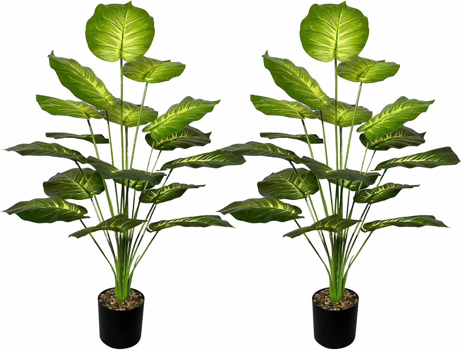 AIVORIUY Artificial Plants in Pots Large Fake Tree Floor Faux Tropical Plants Decorative Greenry