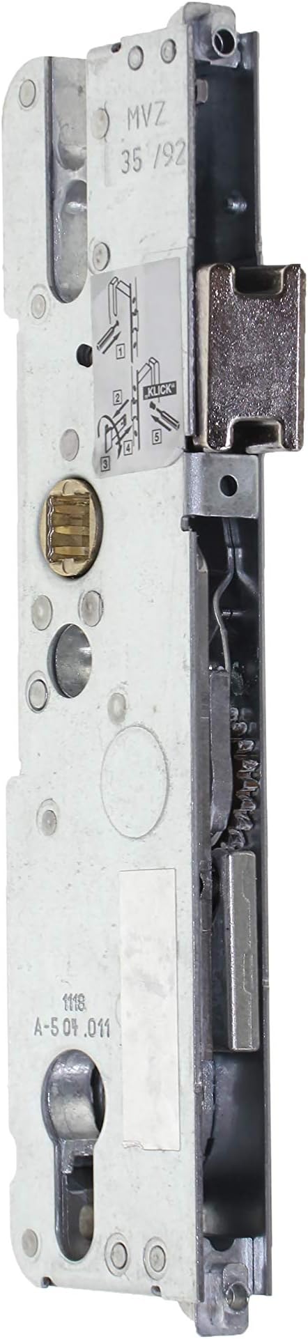 Roto 3592P10 C500 Door Lock, Silver