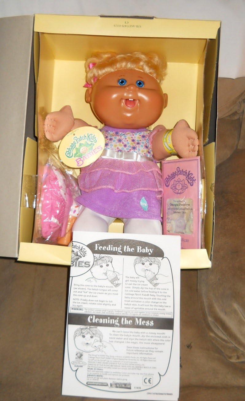 Cabbage Patch Kids 2007 Babies Celebration Baby Licks Ice Cream Cone