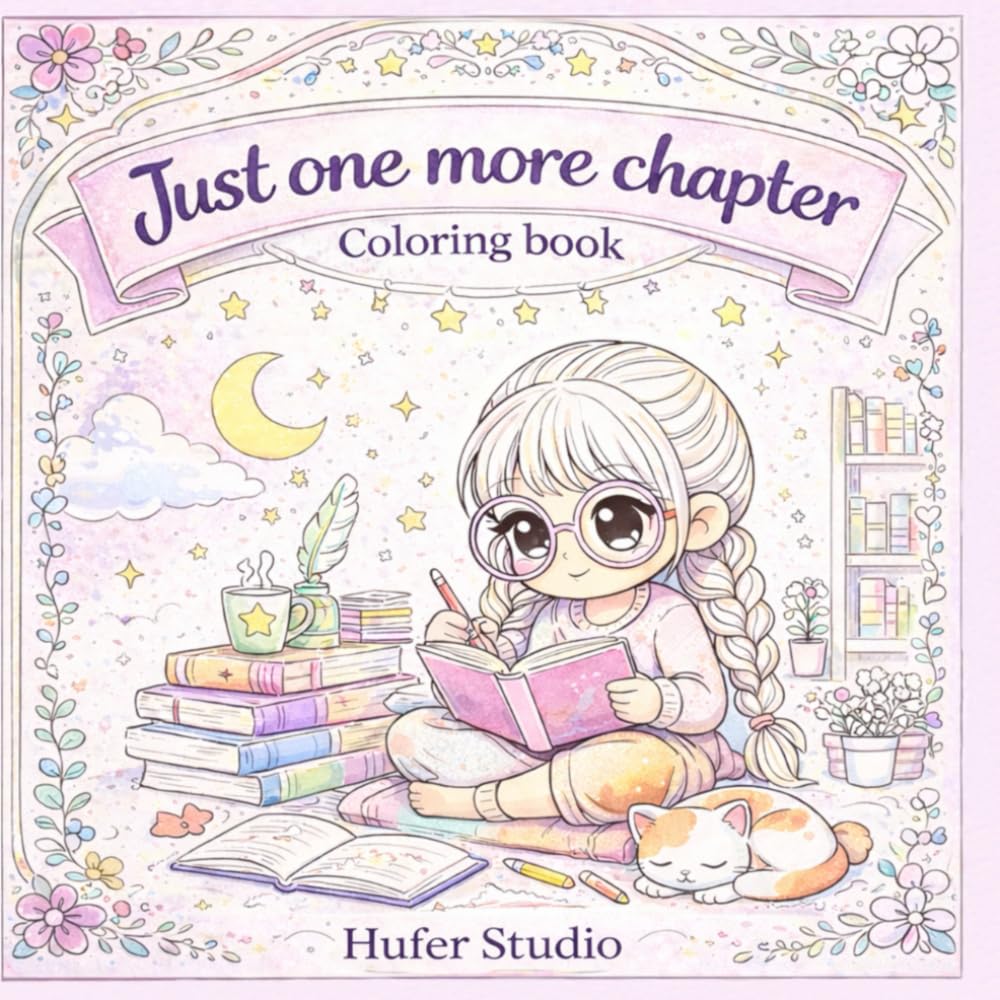 Just one more chapter: Coloring book