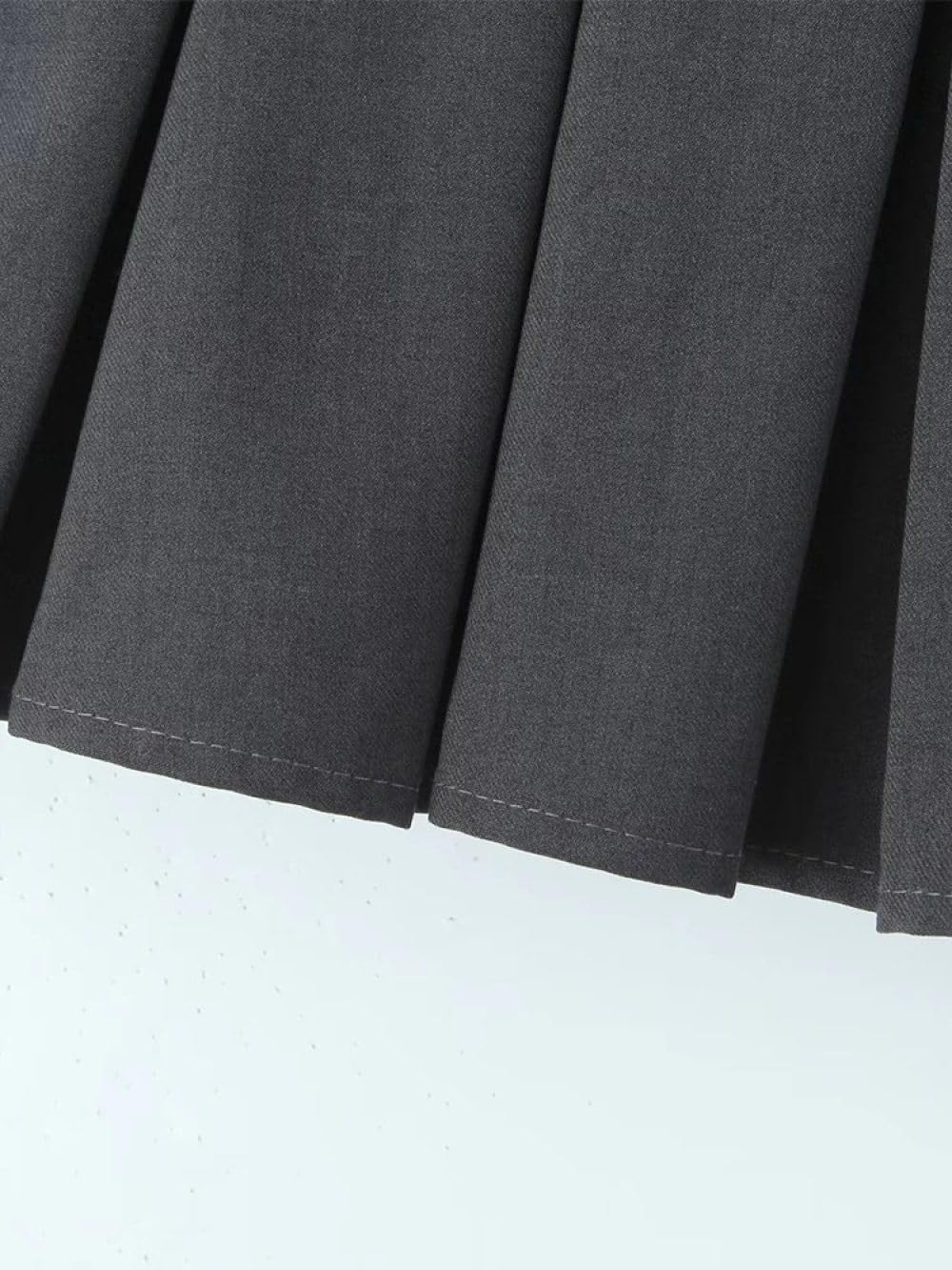 Falda Corta De Mujer - Faldas Súper Cortas Dulces para Mujer, Moda De Verano, Faldas Sexis con Lazo De Cintura Baja, Minifalda Plisada Elegante Y Delgada