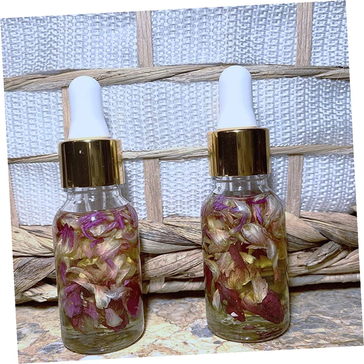 ULTECHNOVO 30 Ml Tropfflaschen aus Glas mit Schraubverschluss für Aromatherapie und Öl