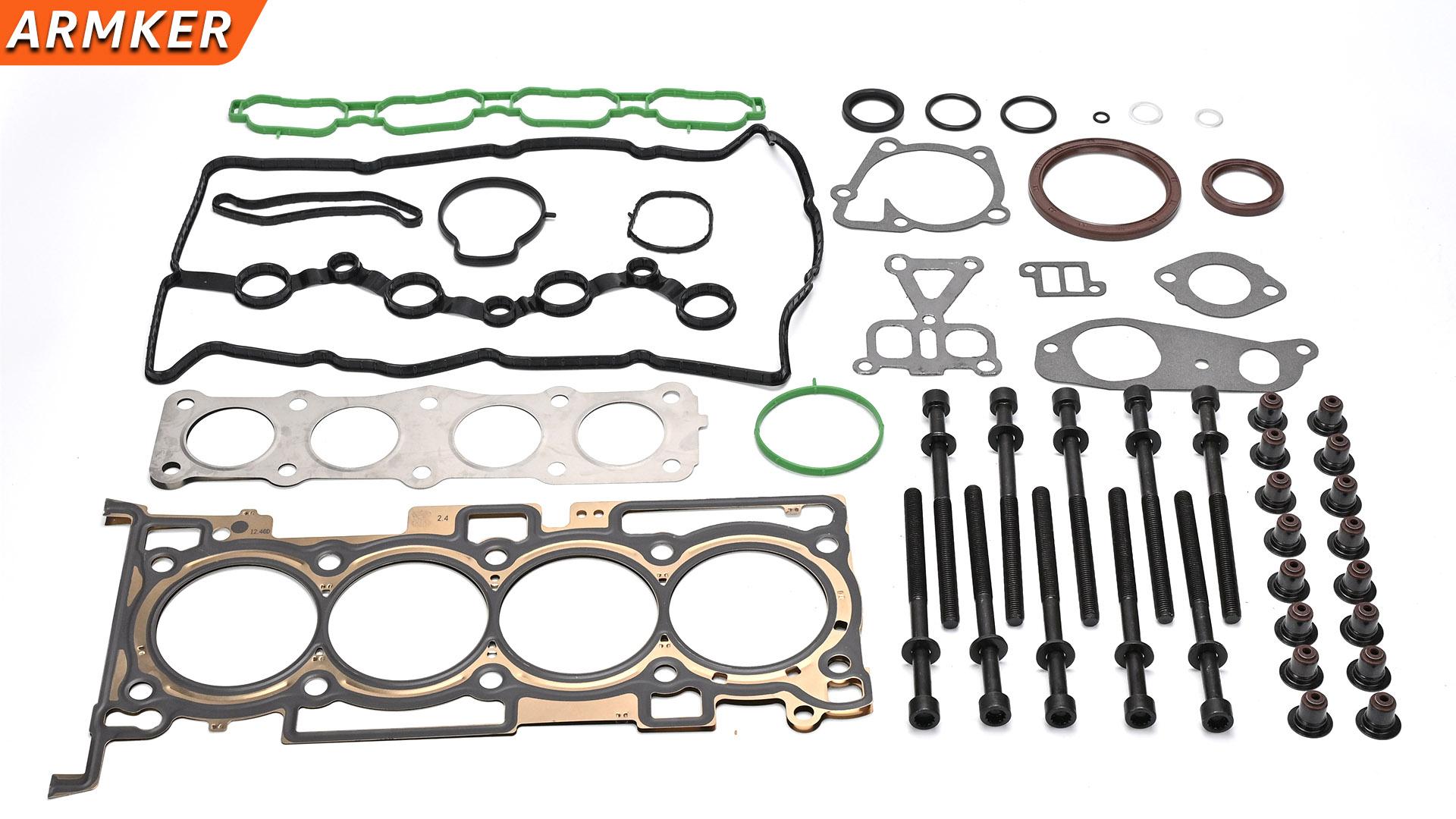 Image of Head Gasket Set with Bolts fit for 2015-2020 Hyundai Kia Sonata Tucson Optima Sportage Sorento Santa Fe Sport 2.4L L4 DOHC 22311-2GGB0 22441-2GGA0 ES72465