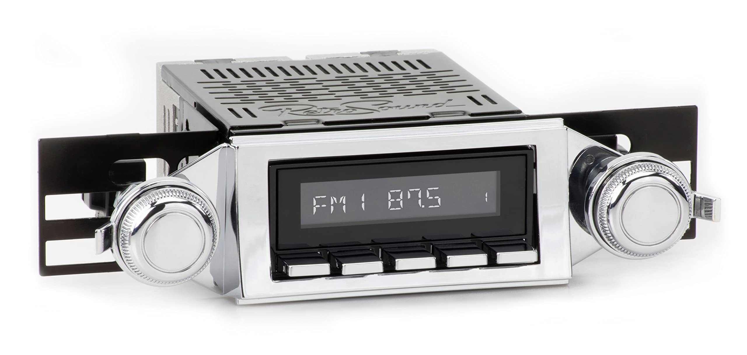 Retro Manufacturing LBC-114-03-73-B Long Beach Radio (1966-67 Chevrolet Chevelle, Malibu or El Camino)