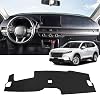 Dash Cover for Honda CRV 2023 2024 2025 2026 Hybrid Include HEV Accessories Flannel Dashboard Cover Dash Mat Center Console Cover Sunshield Protector Pad with HUD