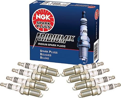 NGK - Juego de 8 bujías iridio IX para Buick Cadillac, Chevy, Ford, GMC Pontiac V8