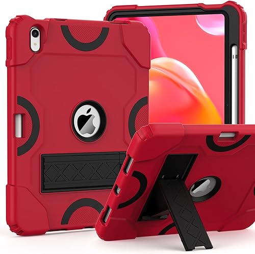 Miniatura 8 de Grifobes Funda protectora resistente para iPad de 11 pulgadas (A16) 202510 generación de 10.9 pulgadas 2022, iPad 1110 con soporte para lápices,