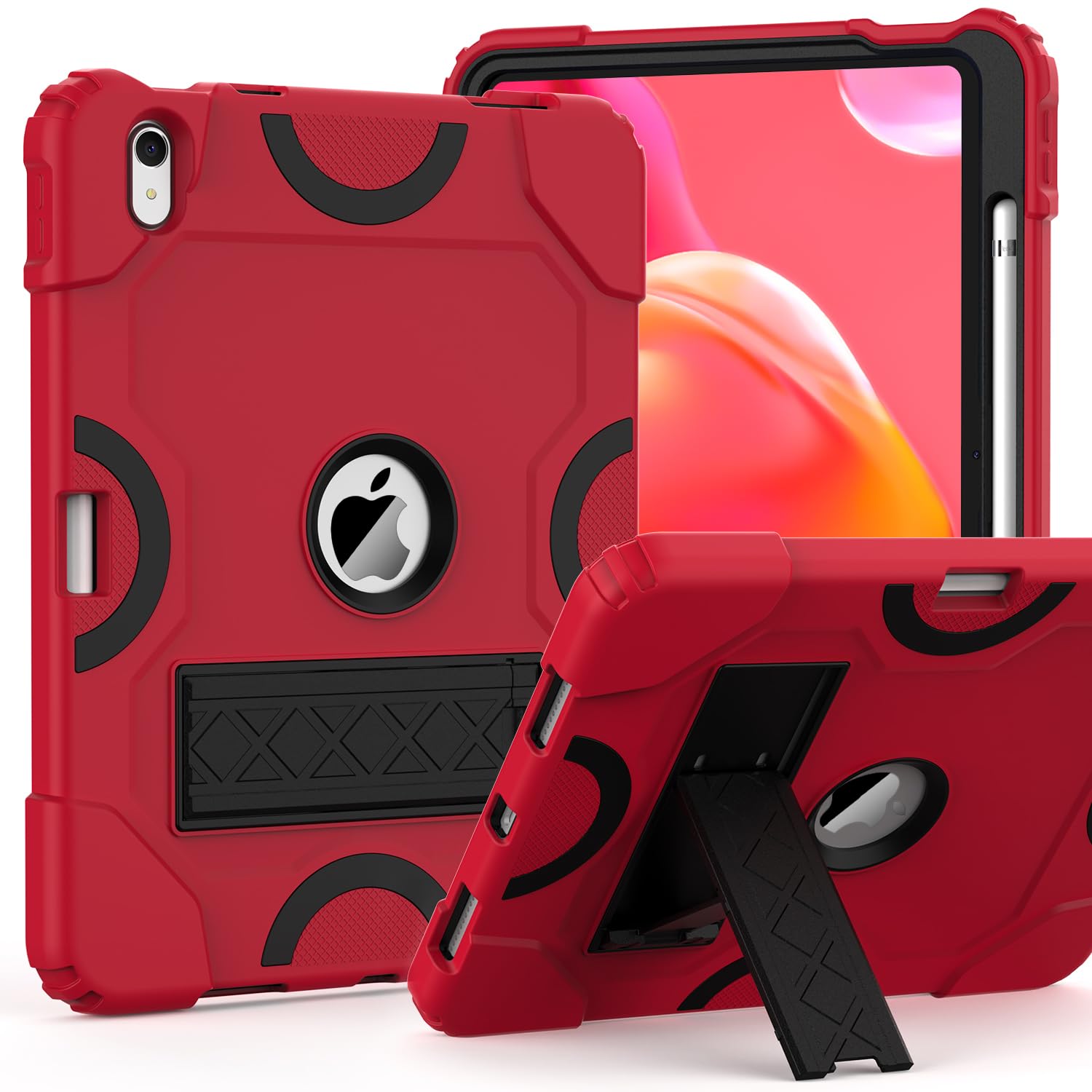 Grifobes for iPad 11-inch (A16) 2025 / 10th Generation Case 10.9 inch 2022, iPad 11th / 10th Case with Pencil Holder Heavy Duty Rugged Protective