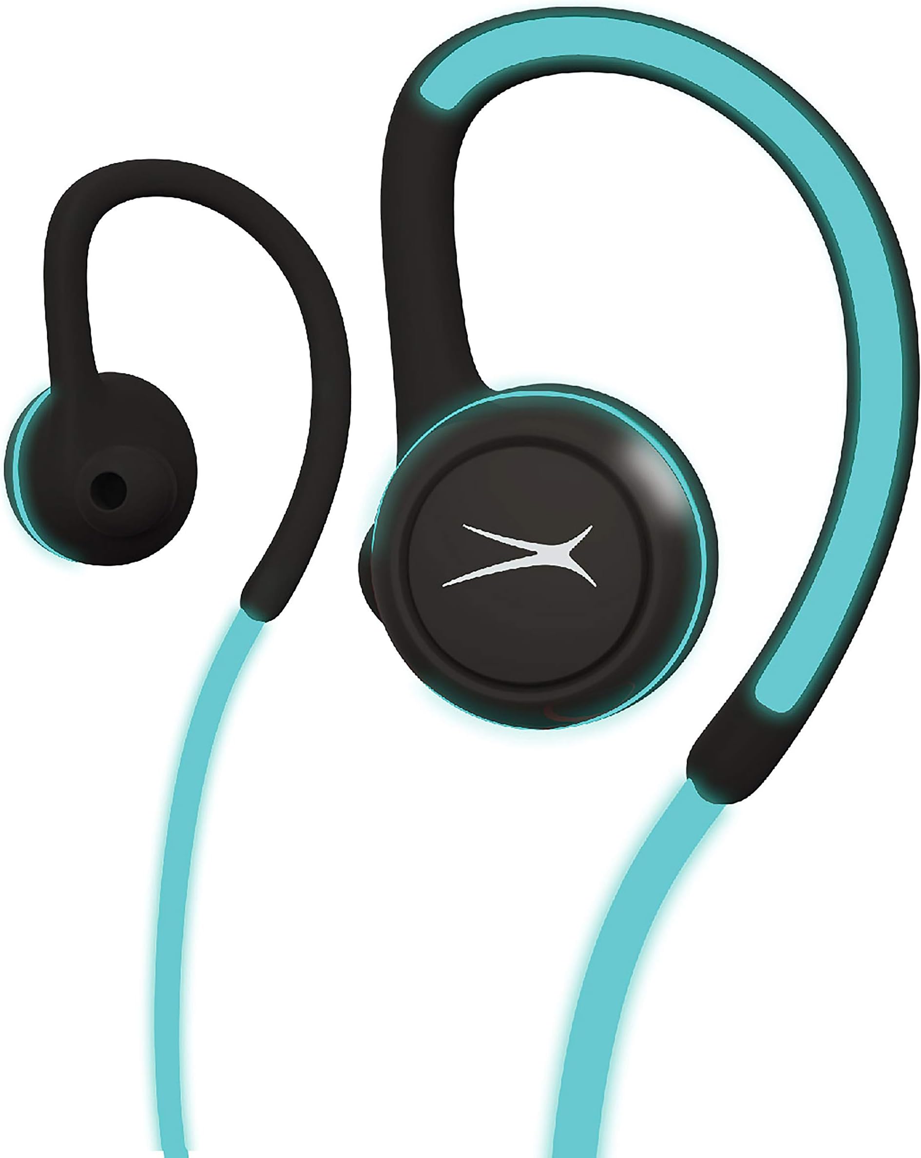 Altec LansingMZX890-BLK Run Bluetooth Earbuds, Sweatproof, Secure And Lightweight Fit, 8 Hour Battery Life, Hands Free, Sweatproof, Hours Of Battery Life, Comfortable Fit, Black