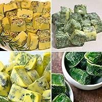 Vista 3 de AIERSA Moldes de Silicona para Cubos de Aceite Infusionado con Hierbas, 1 Pieza Bandeja Mini de Dulces Gomitas de 32 Cavidades, Moldes Cuadrados