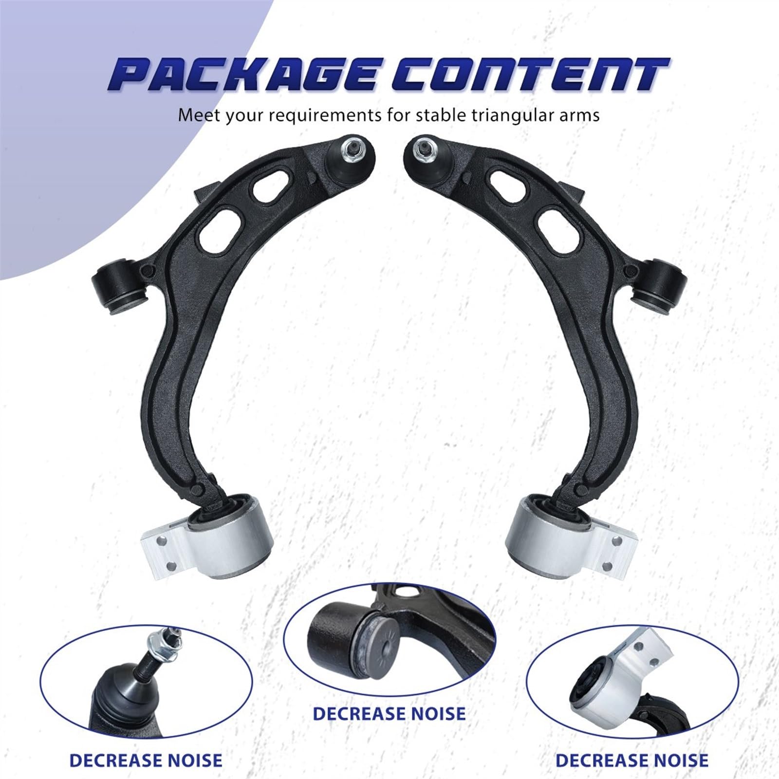 ricambi auto Compatibile Con Ford Per Taurus Per Flex AWD FWD 2010 2011 2012 RK622916 Kit Sospensione Tirante Braccio Controllo Inferiore Anteriore Braccio Controllo Braccio Oscillante