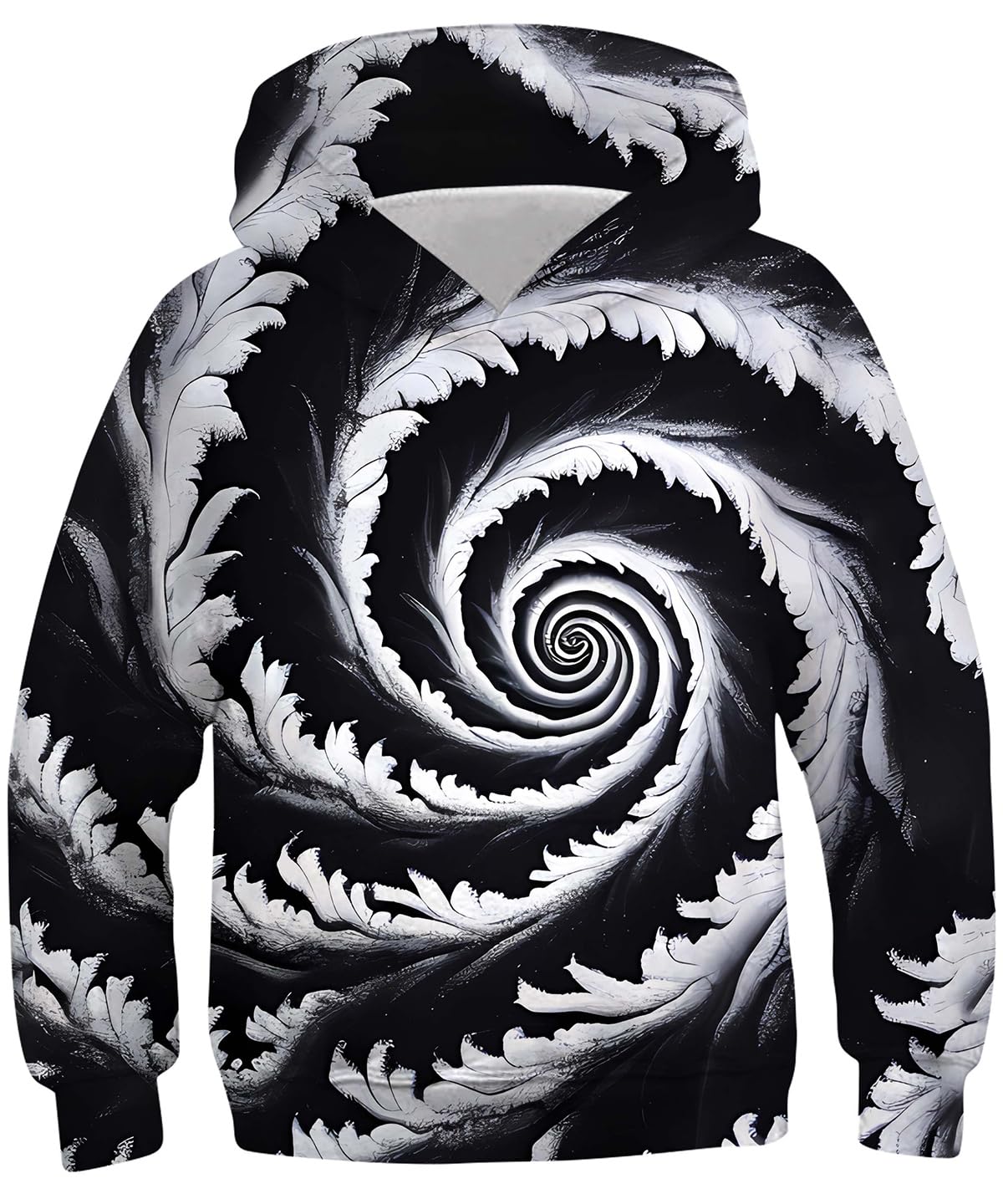 TUONROADBoys Girls Hoodies 3D Printed Cool Hooded Lightweight 6-16T Hooded Pullover Sweatshirt for Kids