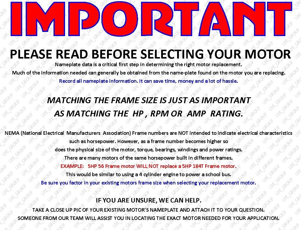 Up To 40% OFF NEW 3HP Electric Motor for air Compressor 3455 RPM 5/8 Shaft 14.7 AMP 56 FRAME Heavy Duty