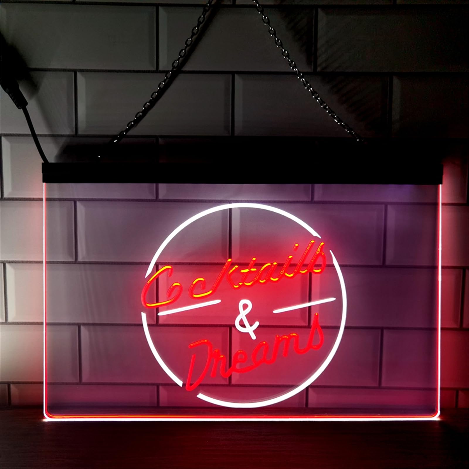 REWIS Cocktails & Dream LED Neon Signs