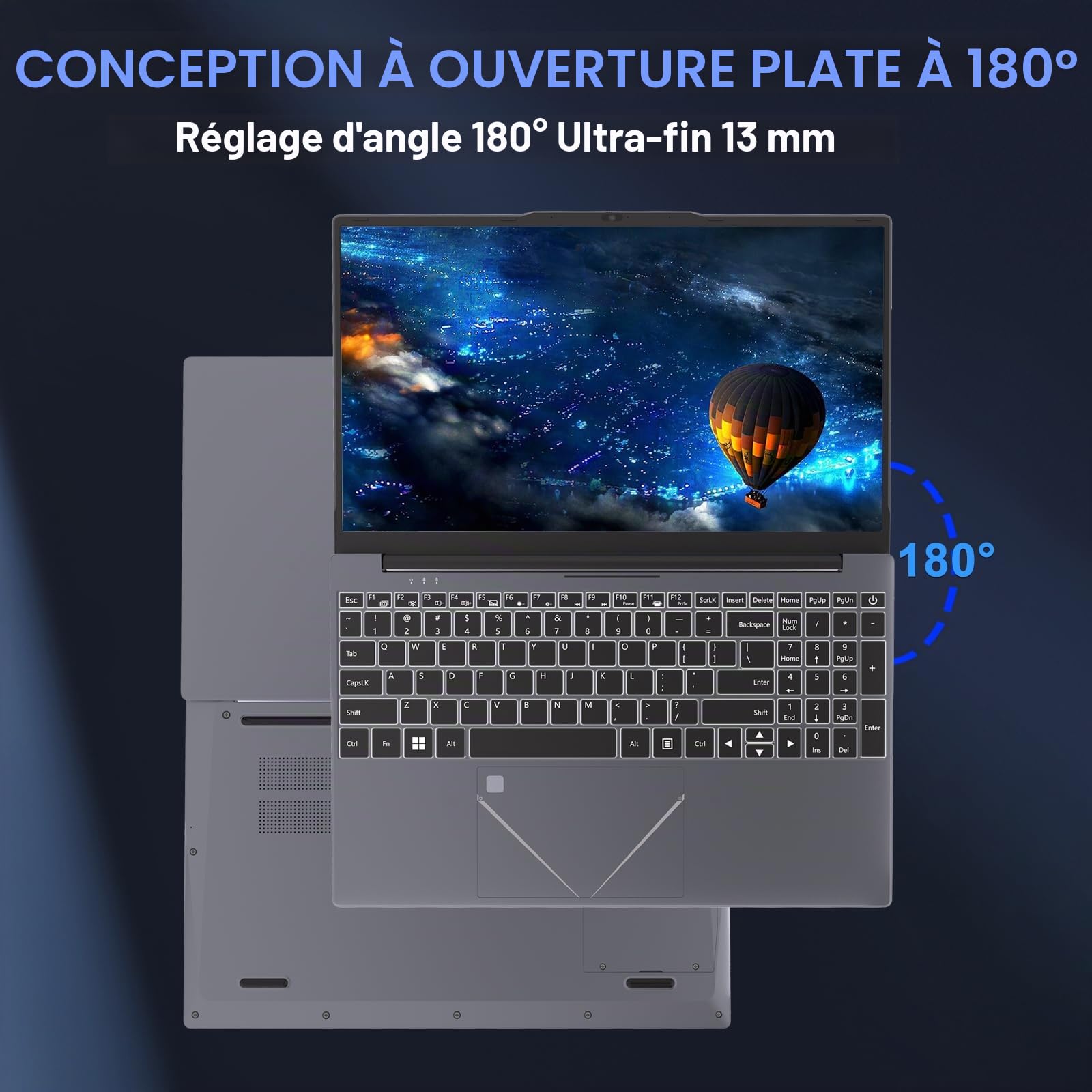 DREAMFYRE 15.6" Ordinateur Portable Ryzen 5 3500U 16GB DDR4 512GB SSD