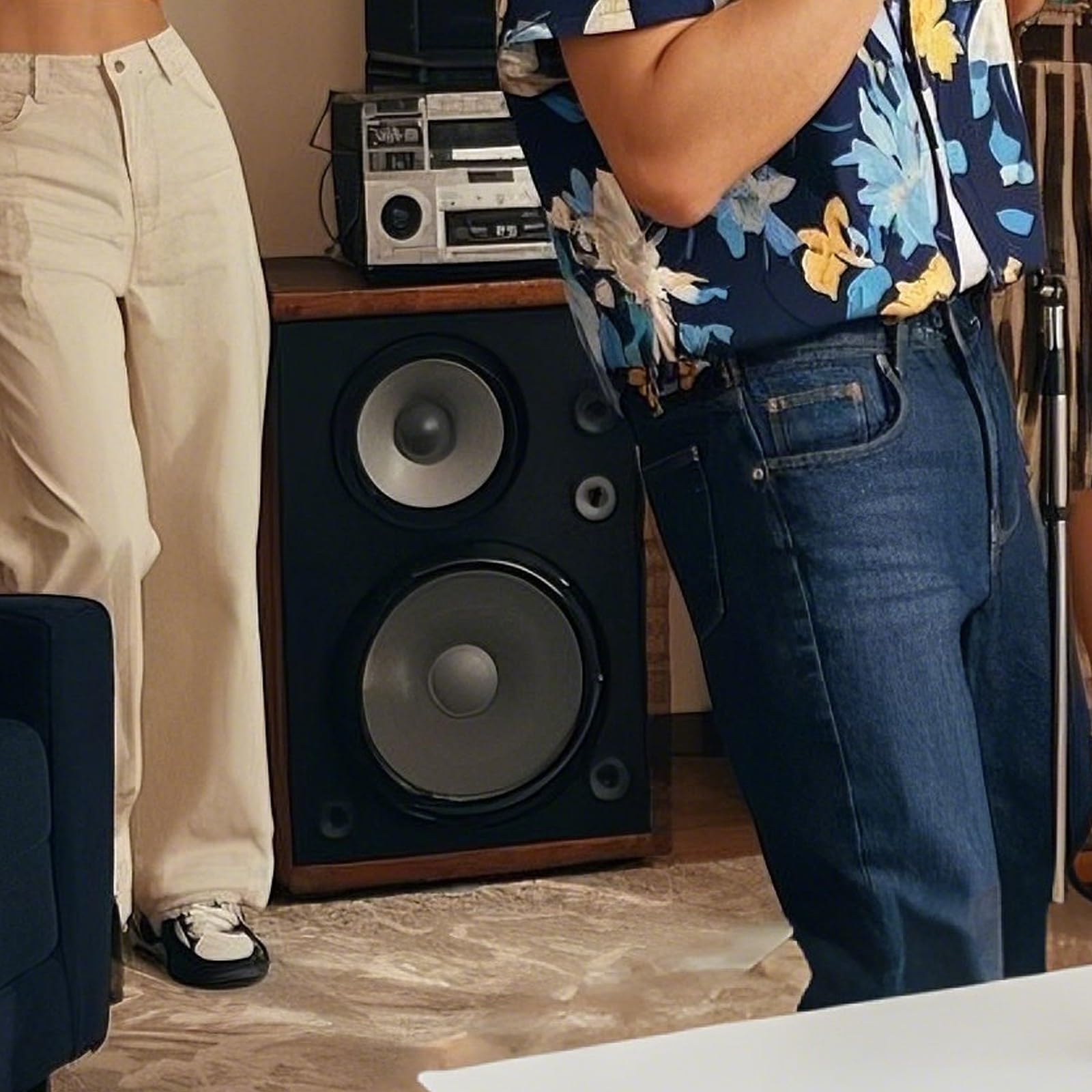 ljhnba 3Inch Bass Loudspeaker Replacement Subwoofer Horn 40Watt 4ohm Membrane Horn for Auditory Sound 78mm