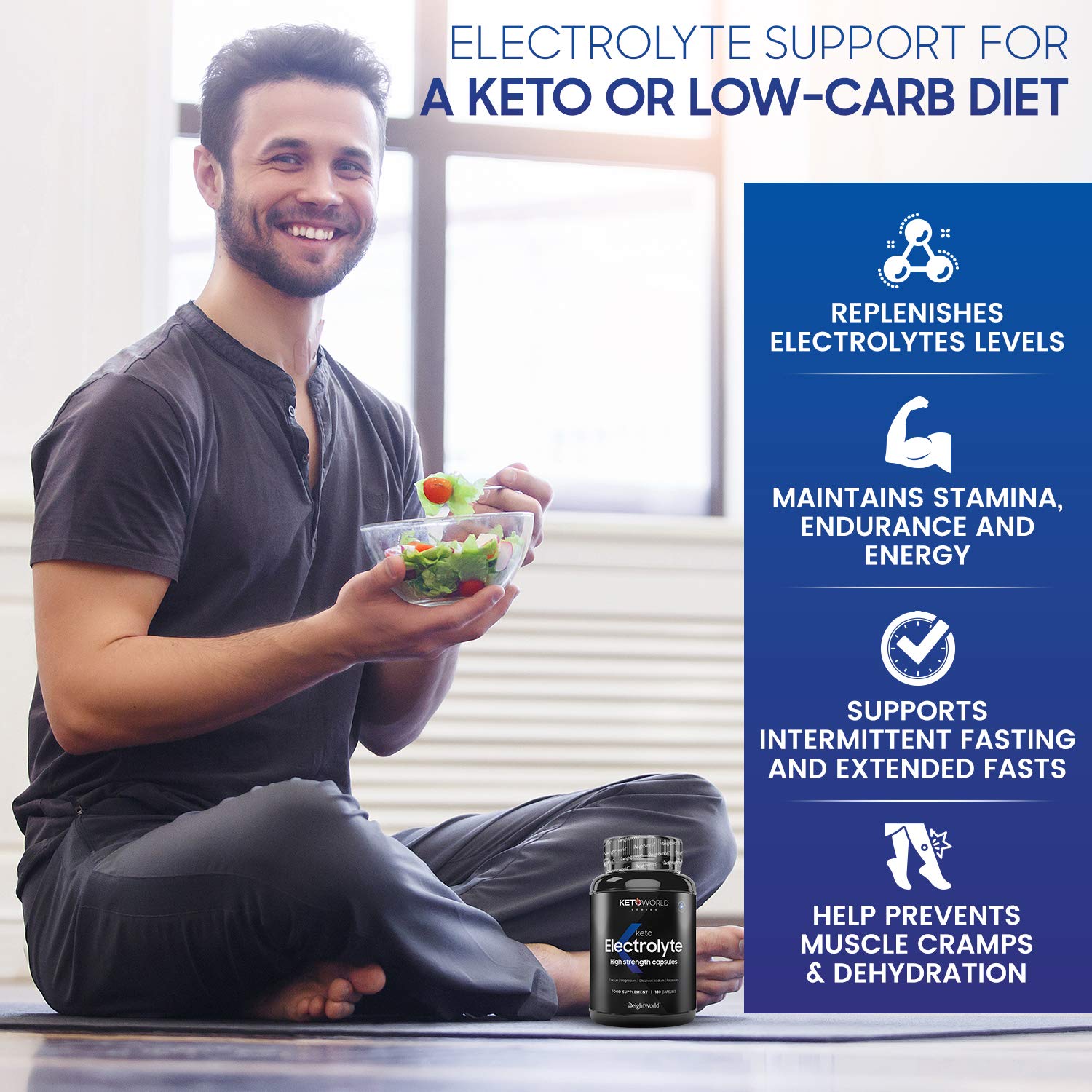 Buy Keto Electrolytes Capsules 180 Hydrating Electrolyte Capsules (6