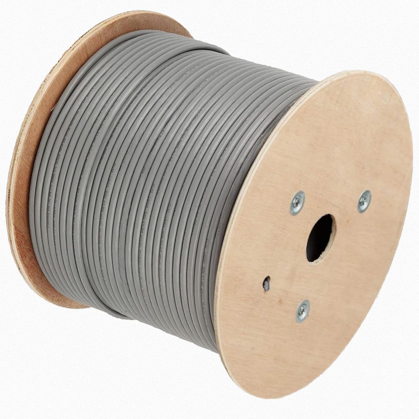 LEKVKM Cat8 Bulk Cable 650FT Round S/FTP Outdoor&Indoor Heavy