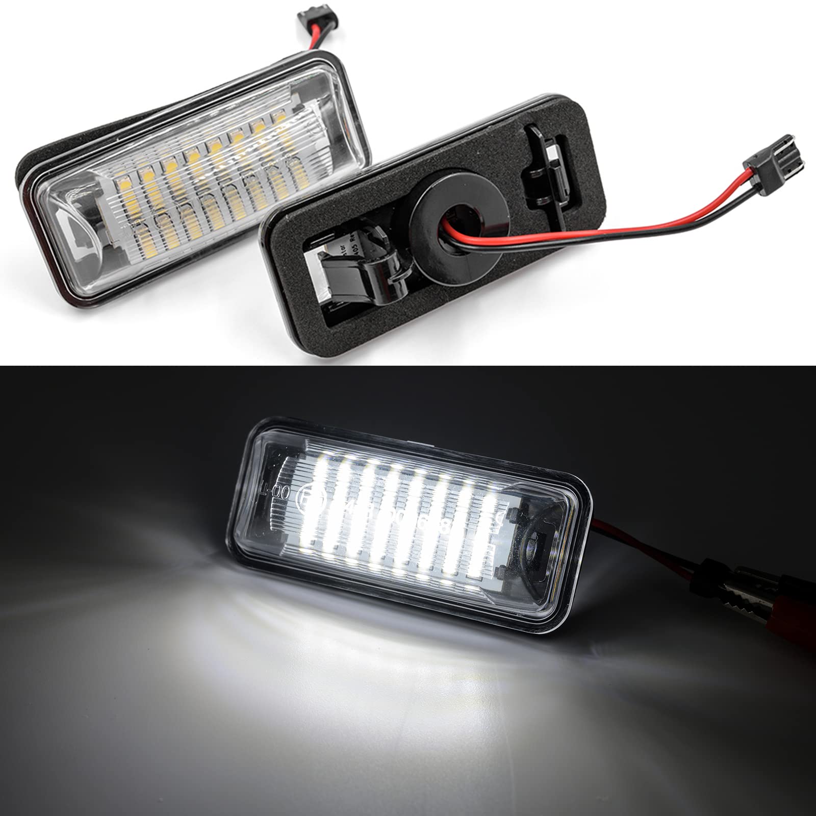 2PCS 6LED License Plate Lights Bulb Lamp Plastic Accessories For Car Truck SUV E - Foto 10