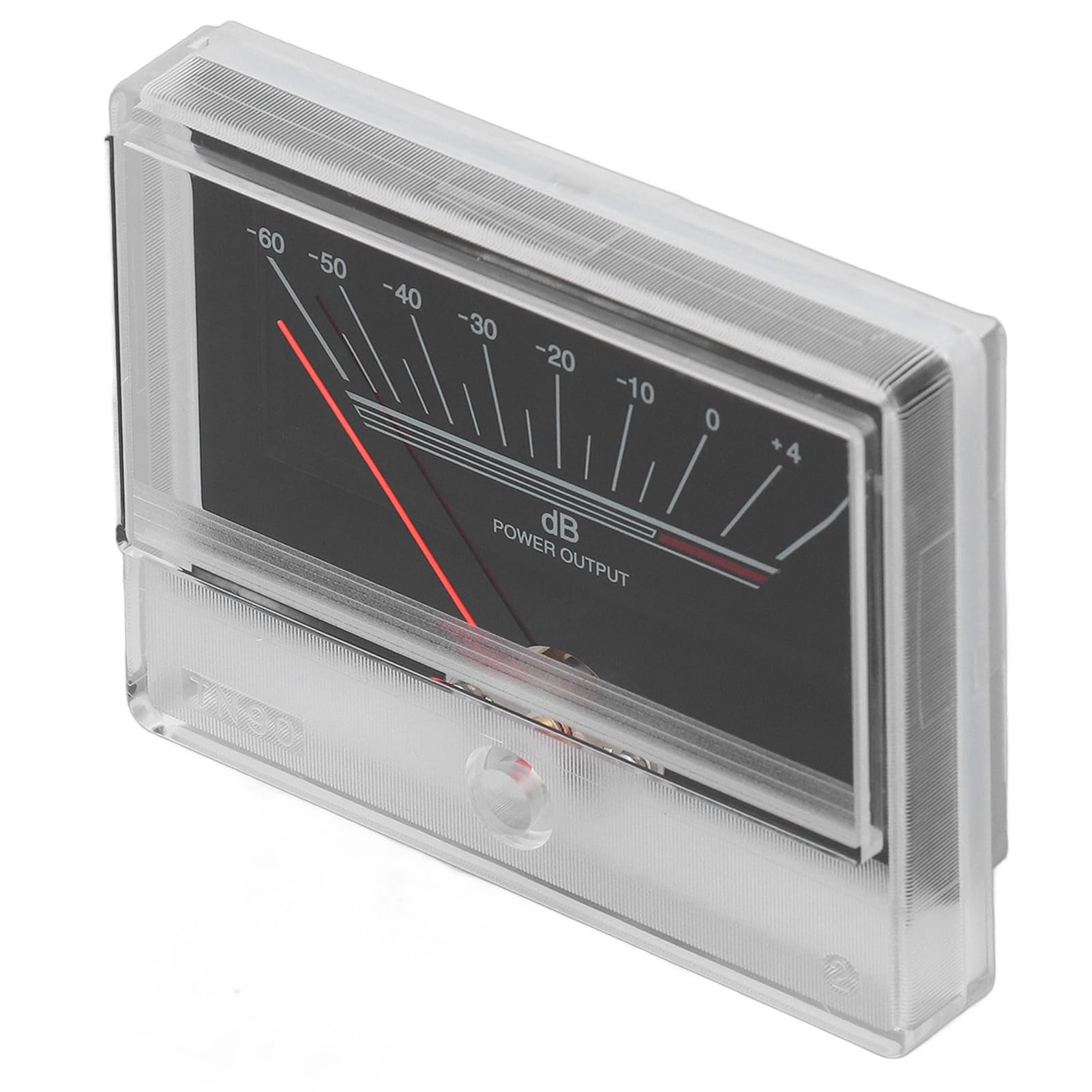 ViaGasaFamido Indicatore di Livello VU Meter, Kit Scheda Driver Preamplificatore ABS per per Auto Domestica Fai-da-te, luminosità Regolabile, Adatto per Apparecchiature da Studio