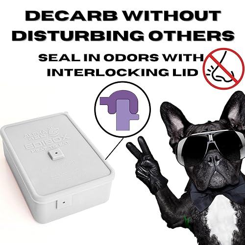 Miniatura 4 de Alpha420 Caja de descarboxilador, caja de descarburo, máquina de descarboxilación, uso con máquina de mantequilla, máquinas infusoras de aceite,