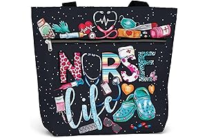 Nurse Tote: Roomy, Waterproof Companion for Healthcare Heroes