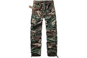 Men's Tactical M81 Woodland Hiking Pants