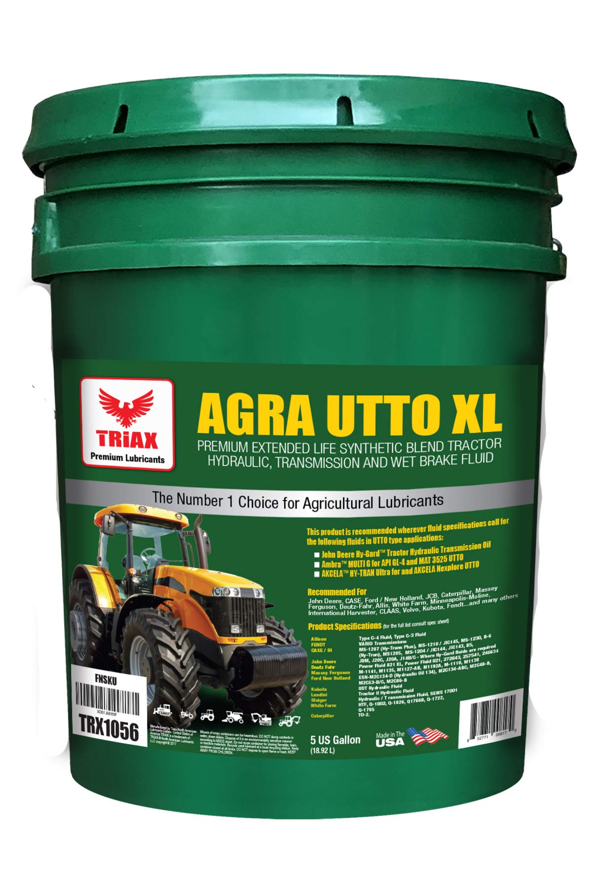 Buy TRIAX Agra UTTO XL Tractor Fluid, Synthetic Blend Tractor