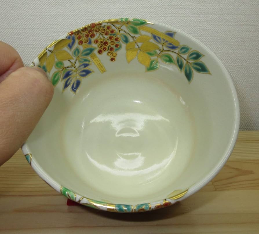 Amazon | 【逢絢亭】茶道具 茶碗 抹茶茶碗 京焼 仁清写 南天の図 手塚
