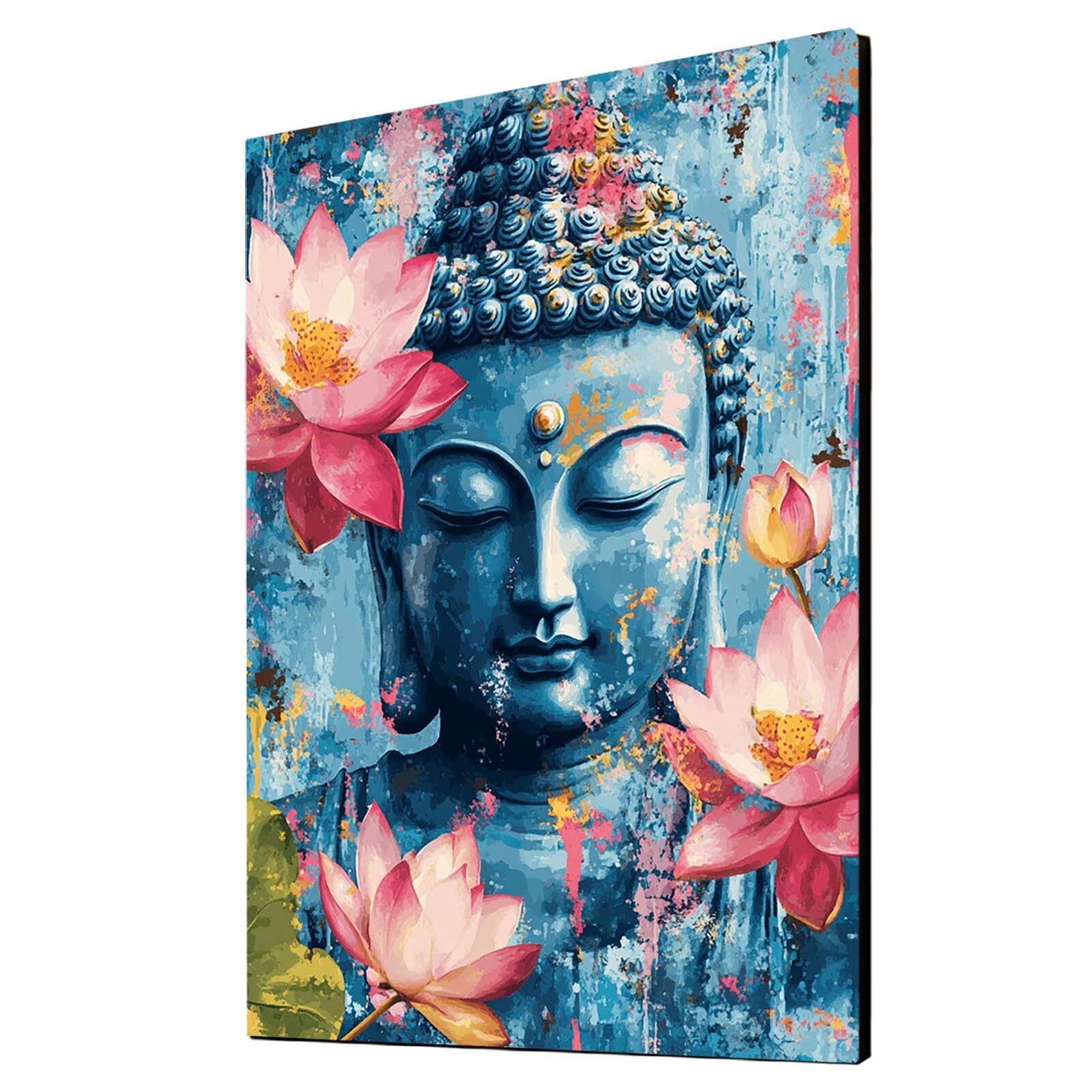 Malowanie po numerach, dla dorosłych, zestawy do malowania kwiatów po numerach, Zen, hobby dla dorosłych i kobiet, artykuły artystyczne, 80 x 112 cm, sztuka ścienna, przejrzystość kolorów, płótno do