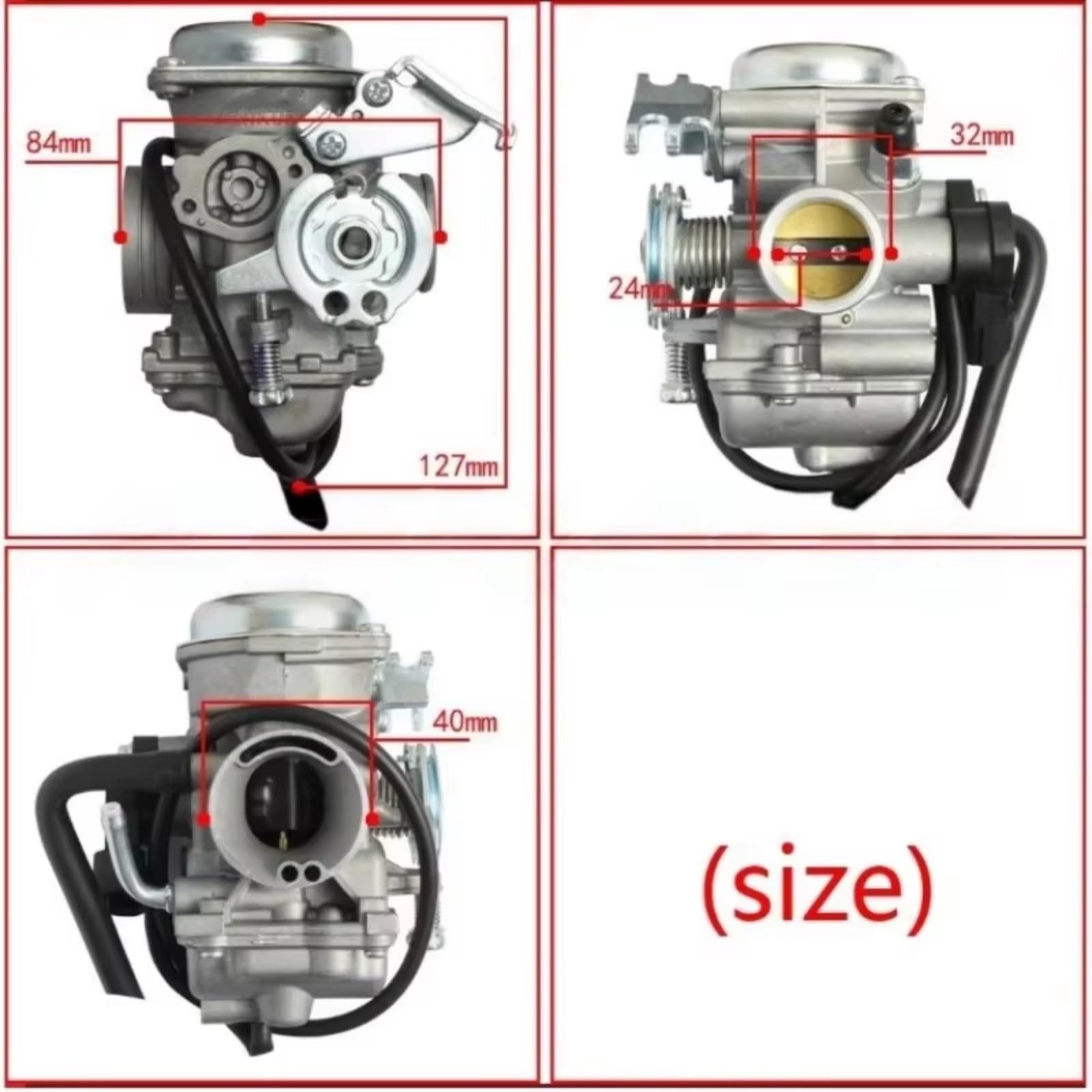 Recambio Carburador Compatible Con Yamaha Para Mikuni Para Sz Sz16 150cc V1 Para V2 Para V3 Xc115 Carburador Motocicleta Piezas Repuesto Sistema Combustible